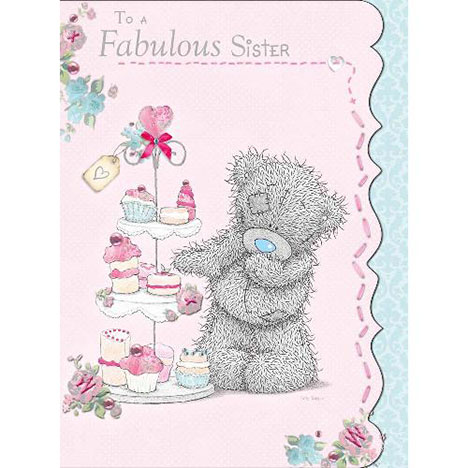 Fabulous Sister Birthday Me to You Bear Card £3.45